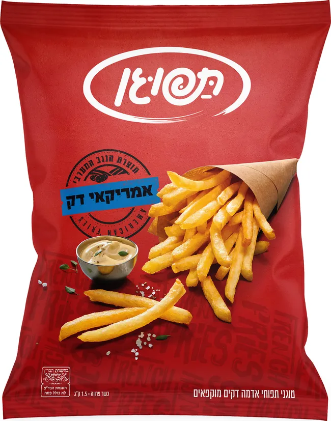 צ'יפס אמריקאי דק 1.5 ק"ג