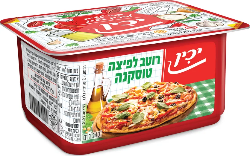 רוטב פיצה טוסקנה יכין 240 גרם