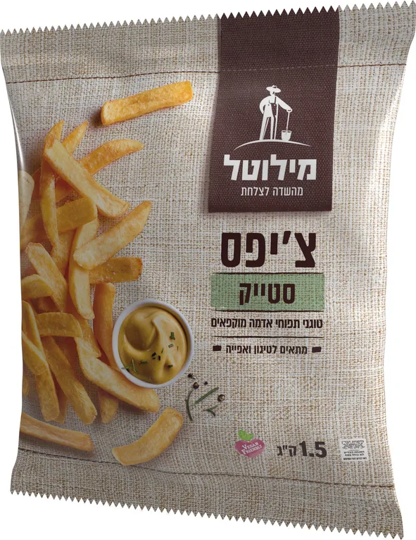 צ'יפס סטיק 1.5 ק"ג מילוטל