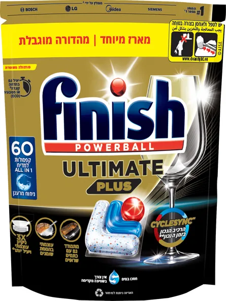 פיניש אולטימיט פלוס 60 יחידות