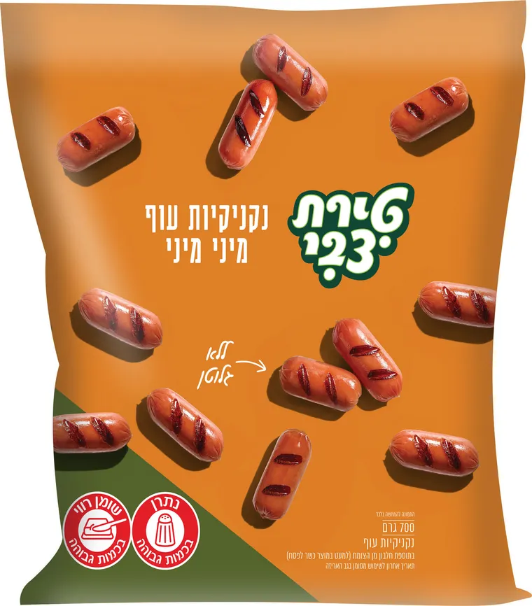 נקניקיות מינימיניעוף