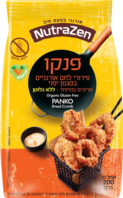פירורי לחם פנקו אורגני לל"ג 200 גרם