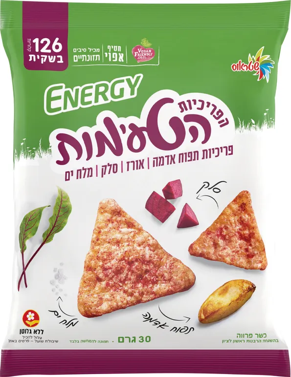 פריכיות משולשות תפו"א וסלק