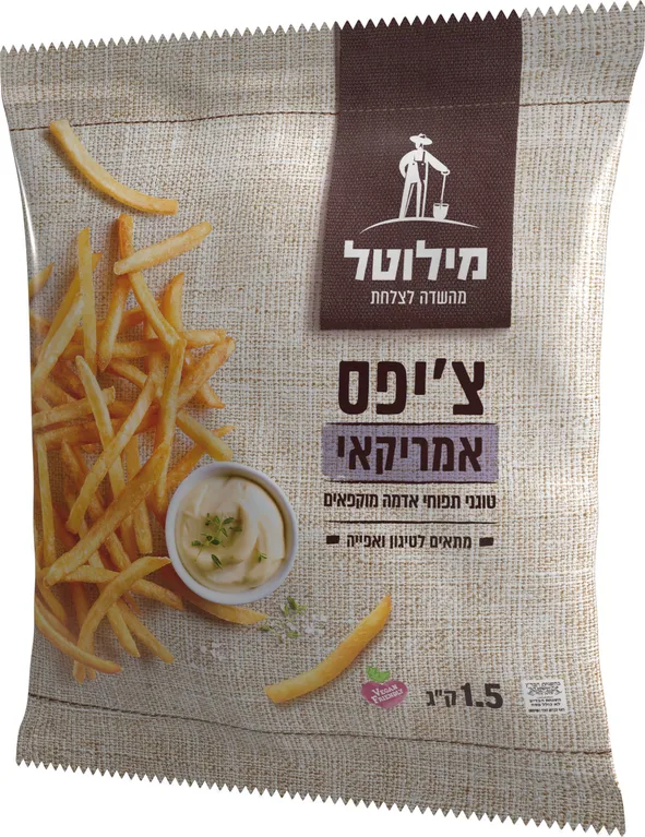 צ'יפס אמריקאי 1.5 ק"ג מילוטל