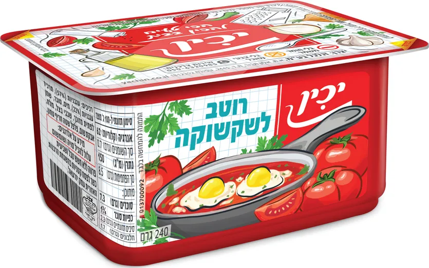 רוטב שקשוקה יכין 240 גרם