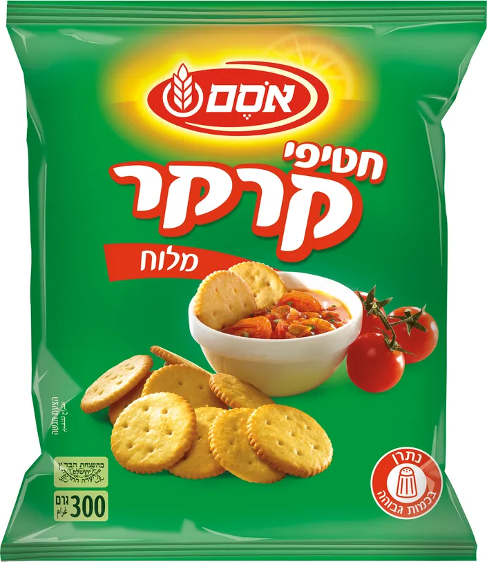 קרקר  מלח אסם