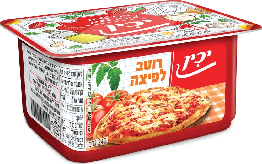 רוטב פיצה יכין 240 גרם