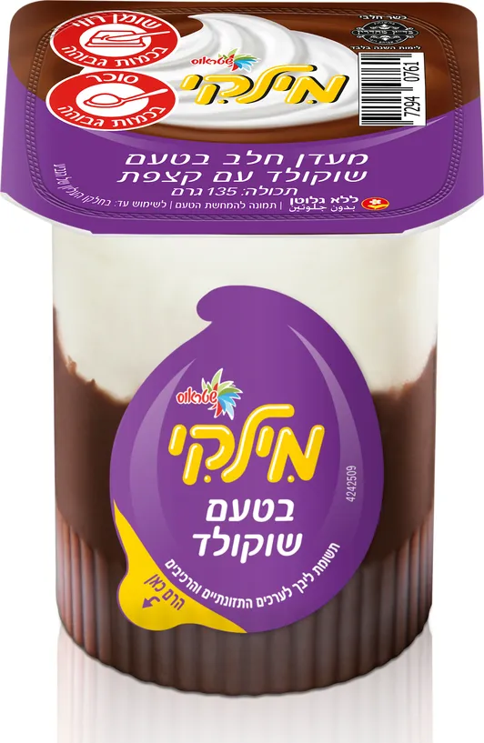 מילקי בטעם שוקולד 170 גרם שטראוס