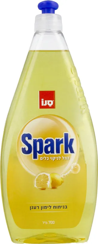 סבון כלים לימון 700 מ"ל ספארק - סנו