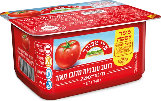 רוטב עגבניות פרי מבורך 240 גרם