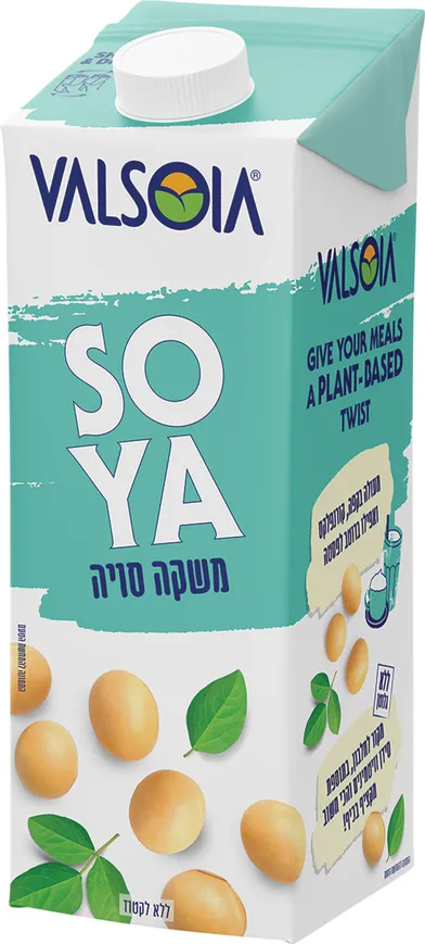 משקה סויה קלאסי וולסויה 1 ליטר