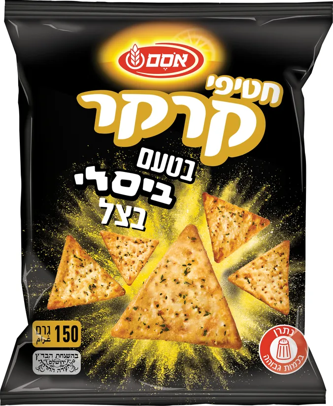חטיפי קרקר בטעם ביסלי בצל 150 גרם