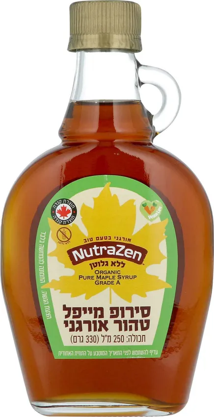 סירופ מייפל אורגני 250 מ"ל