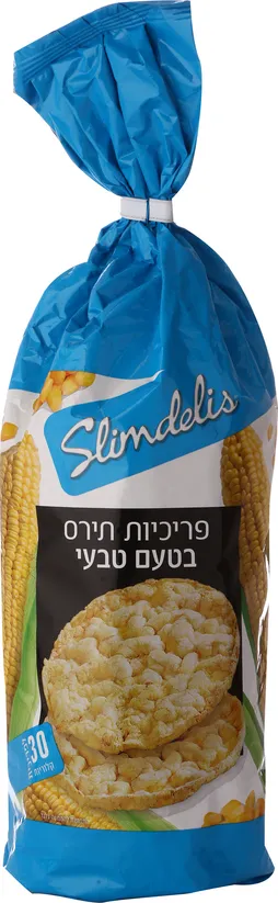 פריכיות תירס בטעם טבעי