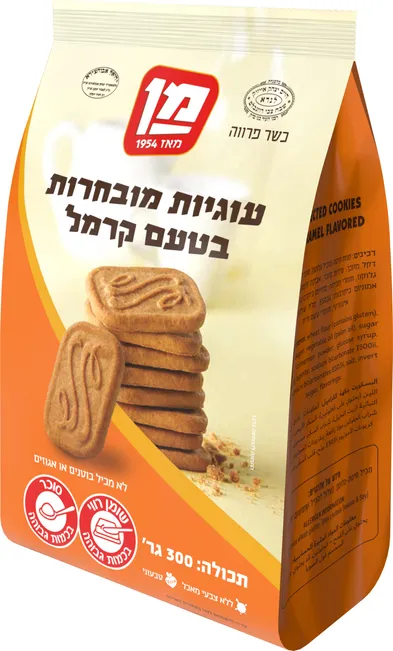 עוגיות קרמל 300 גרם