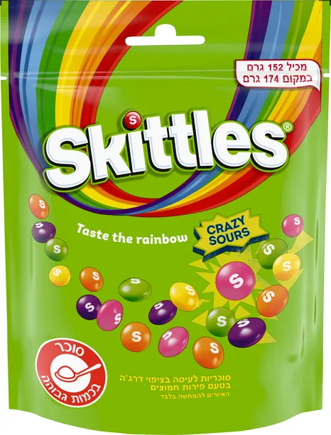 סטיקלס פירות חמוצים 152 גרם