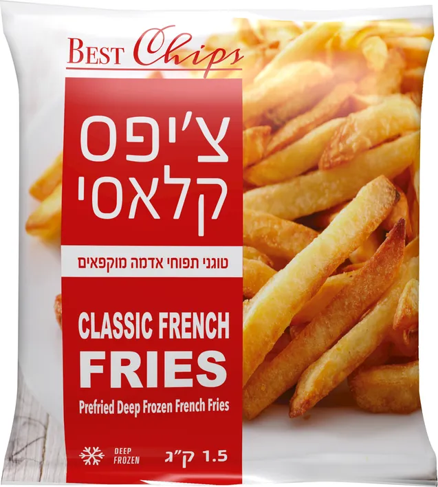 צ'יפס קלאסי בסט 1.5 ק"ג בעלז