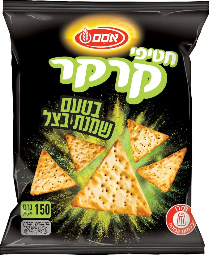 חטיפי קרקר שמנת בצל 150 גרם