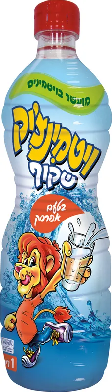 ויטמינצ'יק שקוף אפרסק 1 ליטר