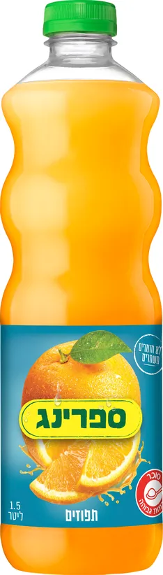 ספרינג תפוזים 1.5 ליטר