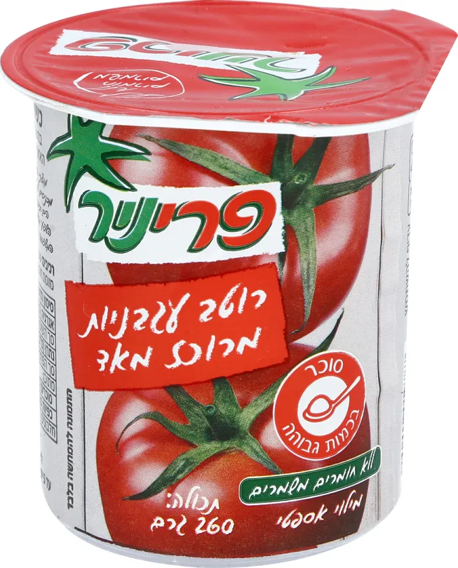 רוטב עגבניות מרוכז 240 מ"ל - פרי מבורך\פריניר