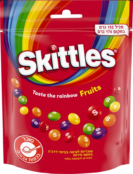סקיטלס בטעם פירות 152 גרם