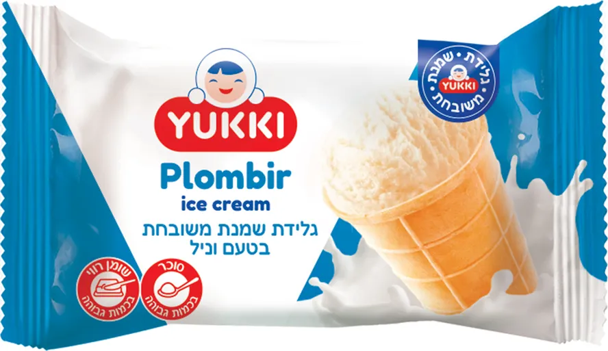 גלידה פלומביר בכוס יוקי