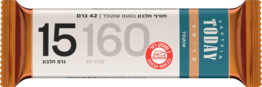 טודיי חטיף חלבון בטעם שוקולד 42 גרם