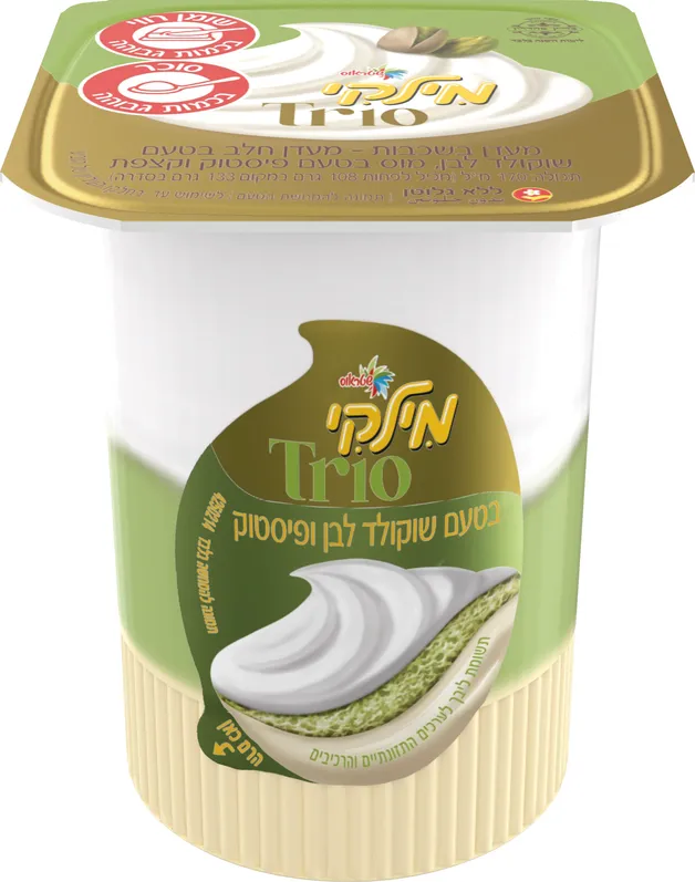 מילקי טריו בטעם פיסטוק