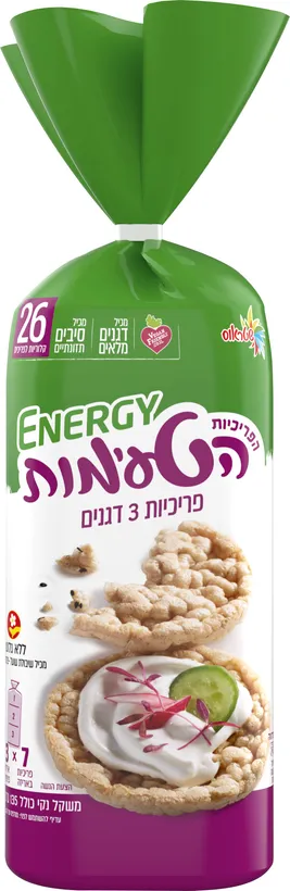 פריכיות 3 דגנים