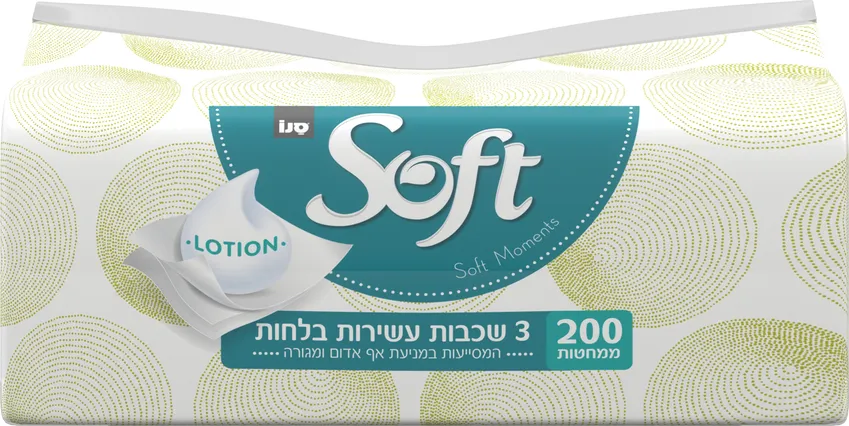 מגבונים 3 שכבות