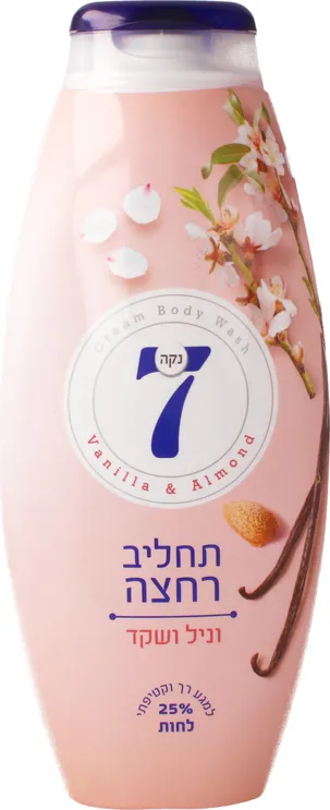 תחליב רחצה נקה 7 וניל שקד 750 מ"ל