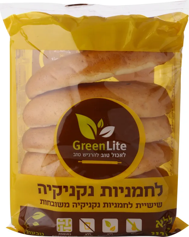 שישיית לחמניות נקניקיה ללא גלוטן 460 גרם