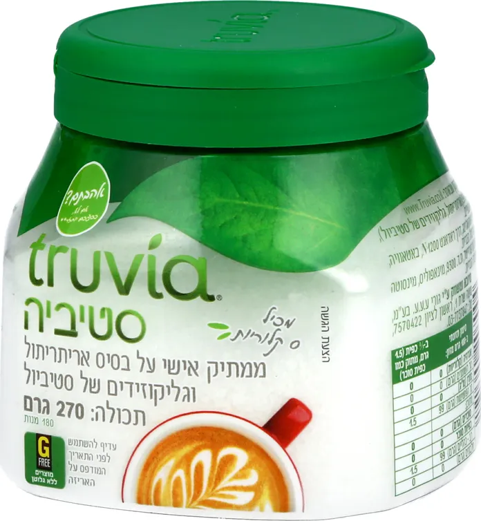 טרויבה סטיביה ממתיק בצנצנת 270 גרם