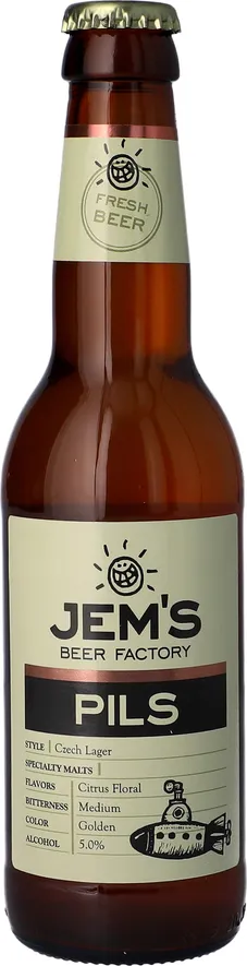 בירה גיימס פילס 0.33 ליטר