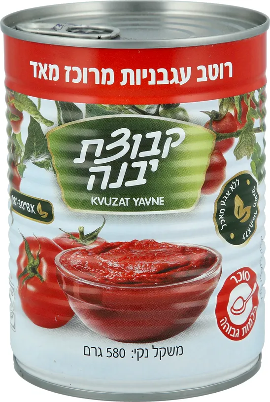 רוטב עגבניות מרוכז מאוד 580 גרם