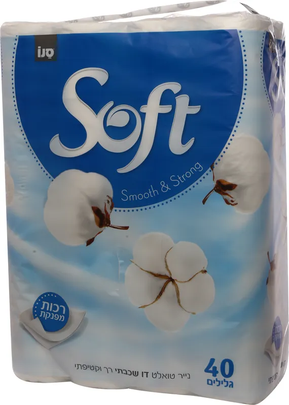 נייר טואלט סנו סופט 40 גלילים